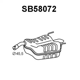 Амортизатор VENEPORTE SB58072