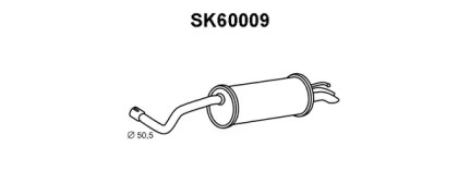 Амортизатор VENEPORTE SK60009