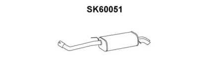 Амортизатор VENEPORTE SK60051