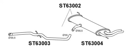 Амортизатор VENEPORTE ST63002