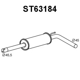 Амортизатор VENEPORTE ST63184