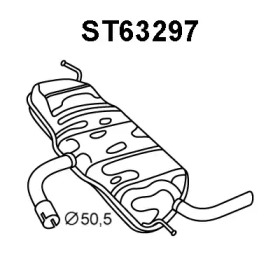 Амортизатор VENEPORTE ST63297