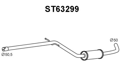 Амортизатор VENEPORTE ST63299