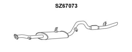 Амортизатор VENEPORTE SZ67073