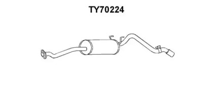 Амортизатор VENEPORTE TY70224