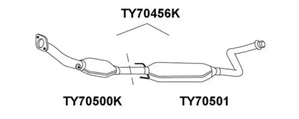 Катализатор VENEPORTE TY70500K