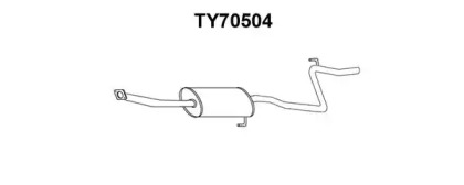 Амортизатор VENEPORTE TY70504