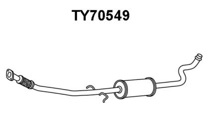 Амортизатор VENEPORTE TY70549