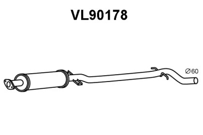 Амортизатор VENEPORTE VL90178