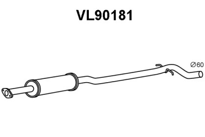 Амортизатор VENEPORTE VL90181