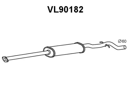 Амортизатор VENEPORTE VL90182