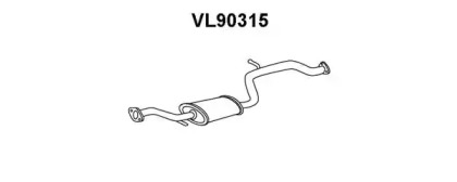 Амортизатор VENEPORTE VL90315