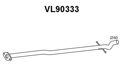 Трубка VENEPORTE VL90333