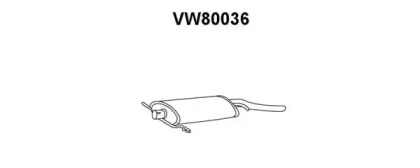 Амортизатор VENEPORTE VW80036