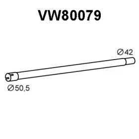 Трубка VENEPORTE VW80079