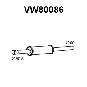 Амортизатор VENEPORTE VW80086