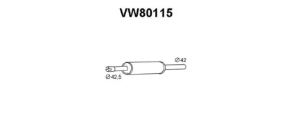 Амортизатор VENEPORTE VW80115