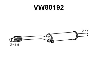 Амортизатор VENEPORTE VW80192