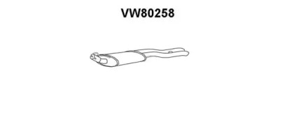 Амортизатор VENEPORTE VW80258