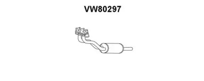 Амортизатор VENEPORTE VW80297