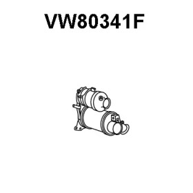 Сажевый / частичный фильтр, система выхлопа ОГ VENEPORTE VW80341F