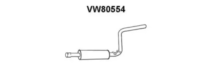 Амортизатор VENEPORTE VW80554