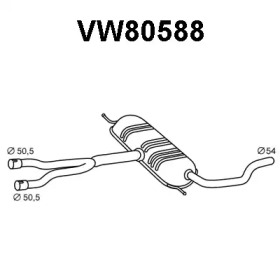 Амортизатор VENEPORTE VW80588