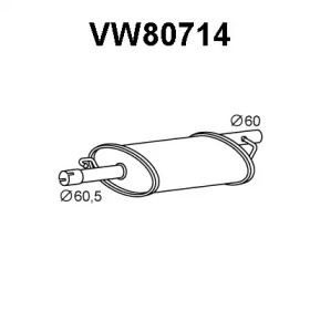 Амортизатор VENEPORTE VW80714