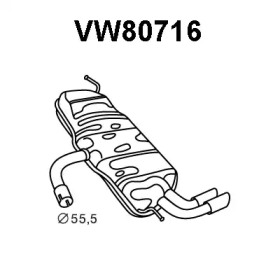 Амортизатор VENEPORTE VW80716