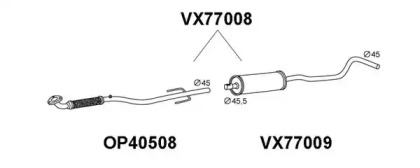 Амортизатор VENEPORTE VX77008