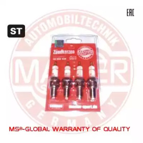 Свеча зажигания MASTER-SPORT BKR6E-GAS-ST-SET4MS