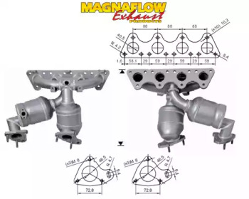 Катализатор MAGNAFLOW 60202