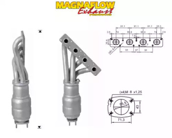 Катализатор MAGNAFLOW 60602