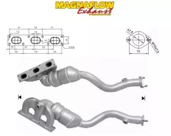 Катализатор MAGNAFLOW 60603