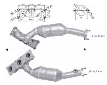 Катализатор MAGNAFLOW 60617