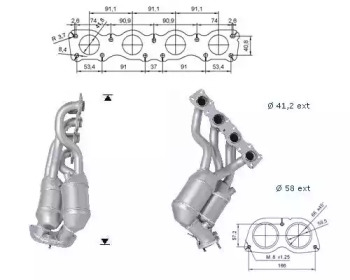 Катализатор MAGNAFLOW 60618