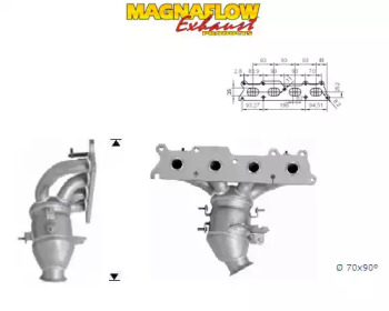 Катализатор MAGNAFLOW 60911