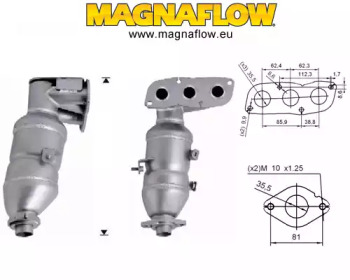 Катализатор MAGNAFLOW 60914