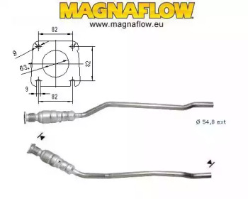 Катализатор MAGNAFLOW 61603