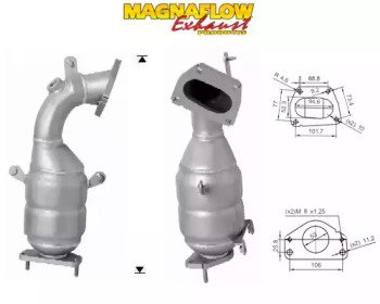 Катализатор MAGNAFLOW 61804