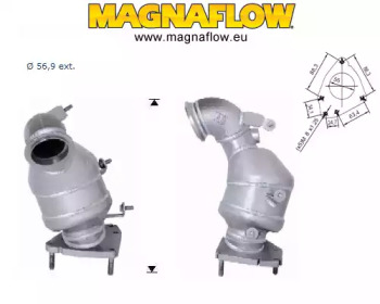 Катализатор MAGNAFLOW 61806D