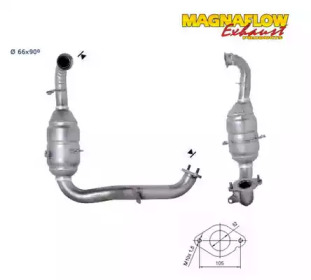 Катализатор MAGNAFLOW 62502D