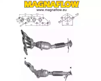 Катализатор MAGNAFLOW 62505