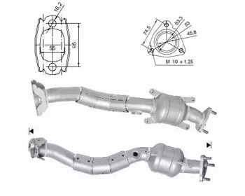 Катализатор MAGNAFLOW 63007