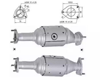 Катализатор MAGNAFLOW 63008