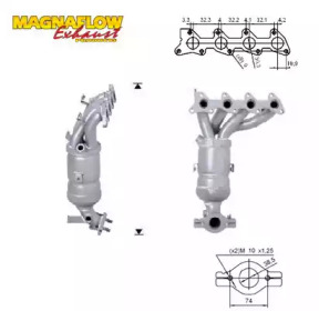 Катализатор MAGNAFLOW 64101