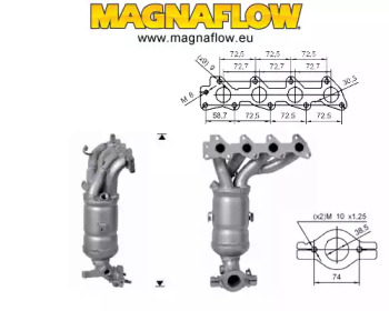 Катализатор MAGNAFLOW 64102