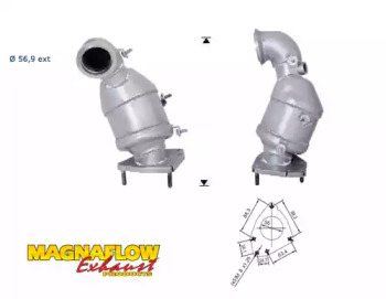 Катализатор MAGNAFLOW 65805D