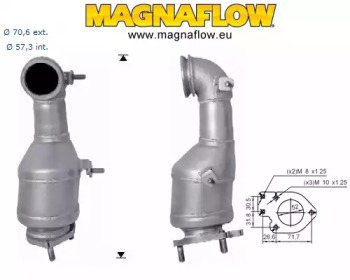 Катализатор MAGNAFLOW 65816D