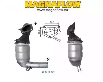 Катализатор MAGNAFLOW 65826D